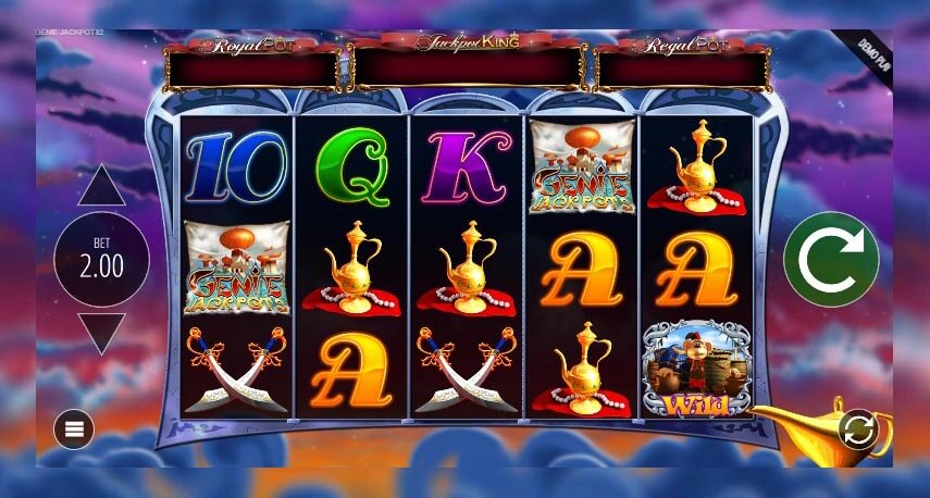 Genie Jackpots Jackpot King Slot Hit for £5.4 Million!